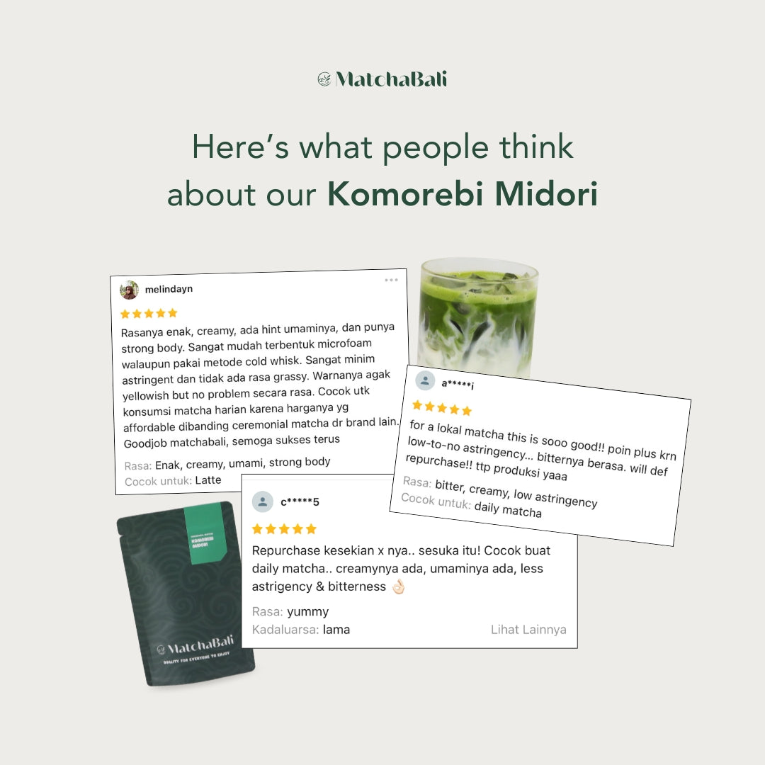 Komorebi Midori Matcha - Samidori Matcha