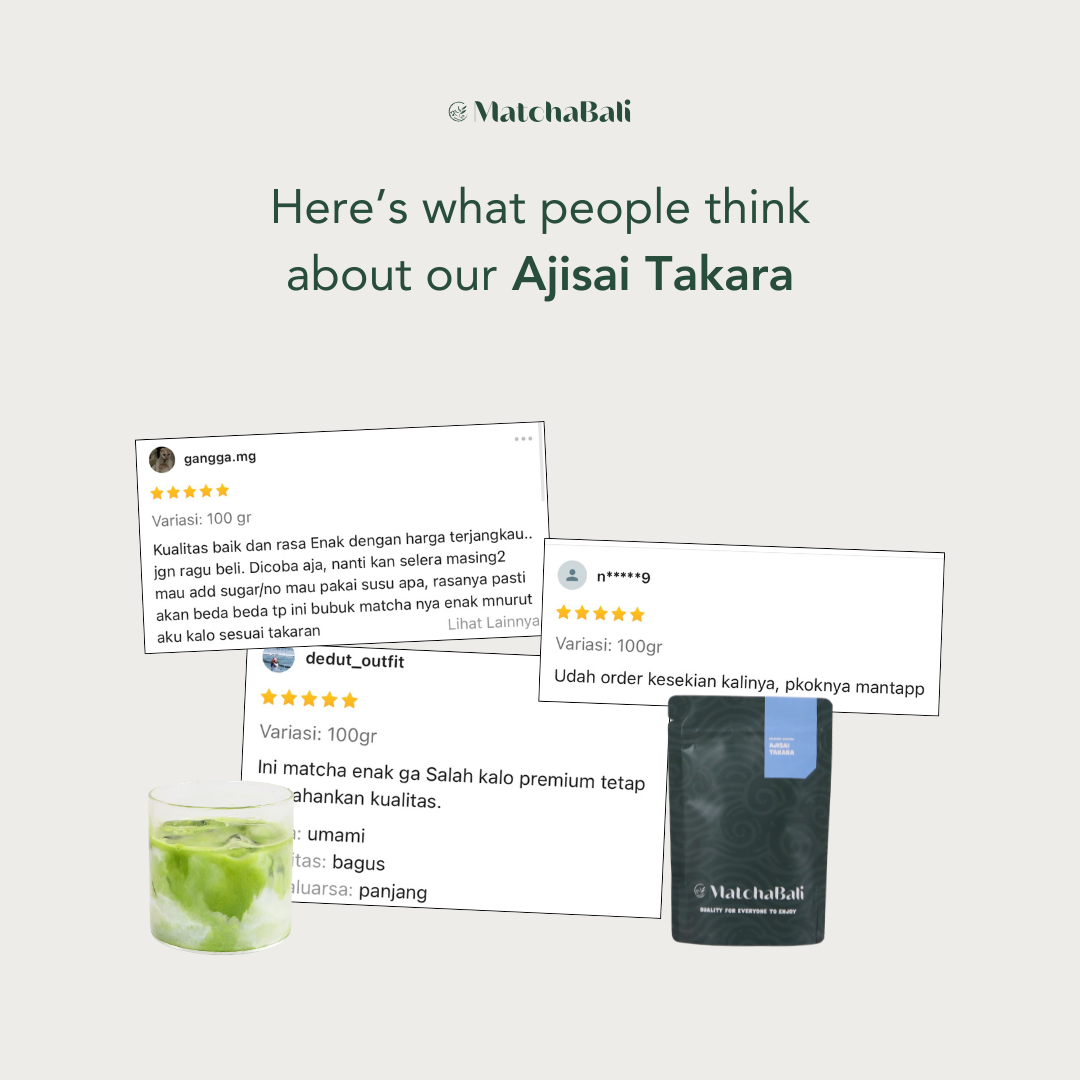 Ajisai Takara - Culinary Grade Matcha