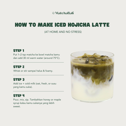 Yakine Midori - Hojicha / Roasted Matcha