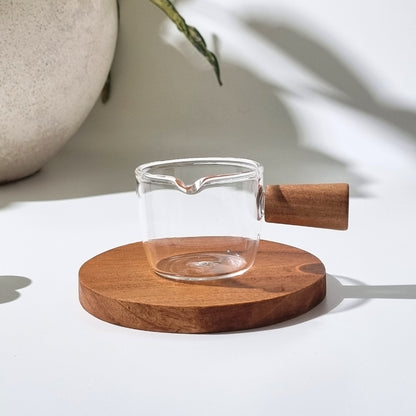 Measuring Glass with Spout & Handle 50ml by Matcha Bali