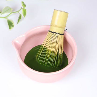 Sanur Ceramic Matcha Bowl Set by Matcha Bali - Matcha Bowl & Chasen Holder