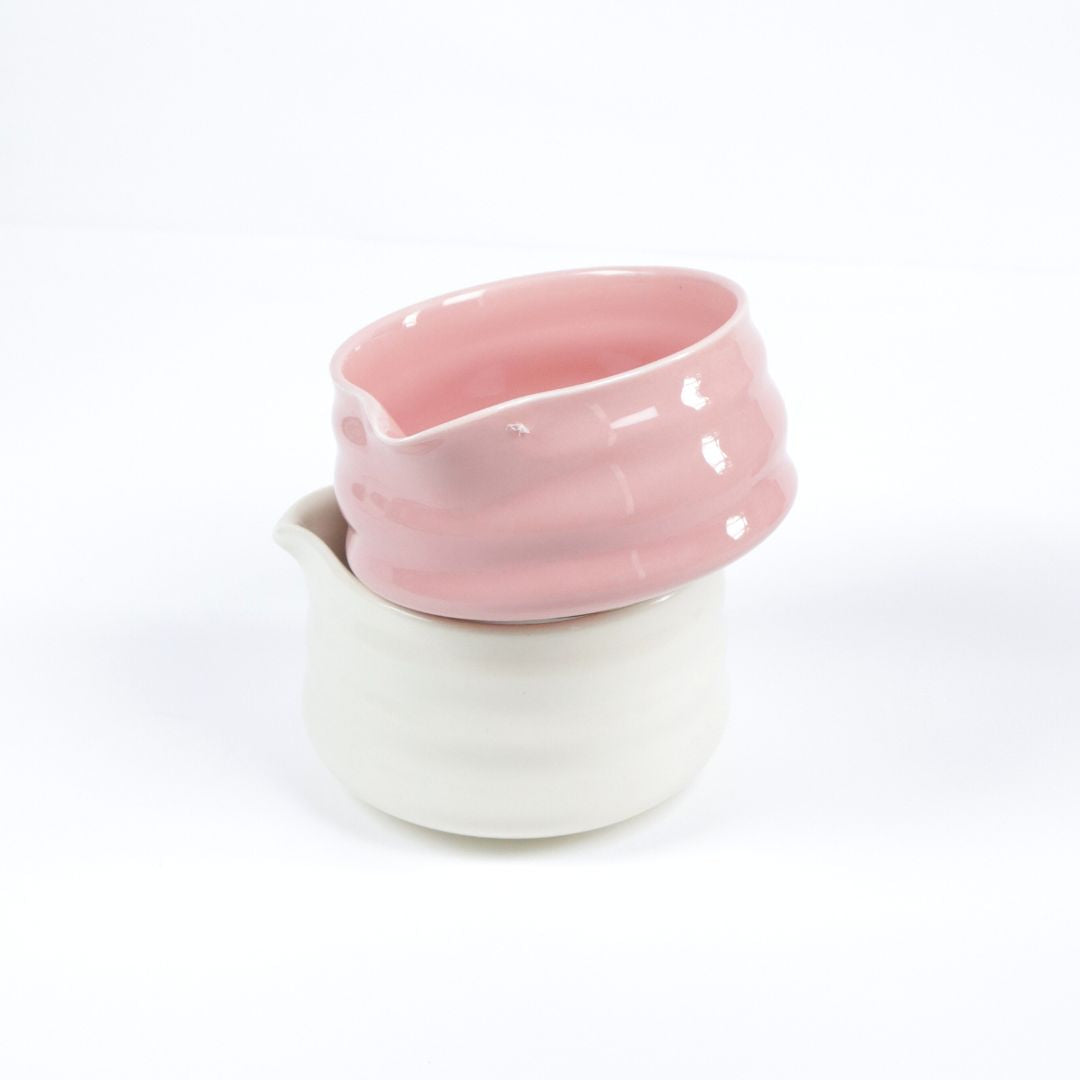 Gianyar Bowl - Ceramic Matcha Bowl with Spout