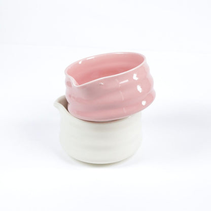 Gianyar Bowl - Ceramic Matcha Bowl with Spout