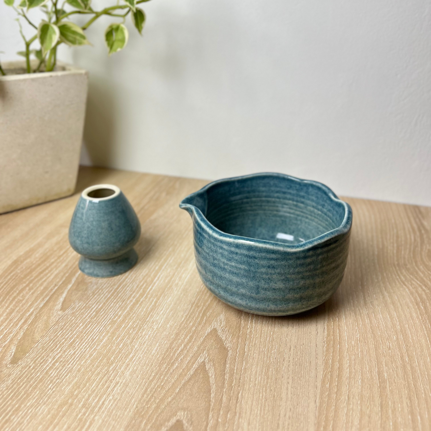 SARASWATI Set by Matcha Bali - Matcha Bowl and Chasen Holder