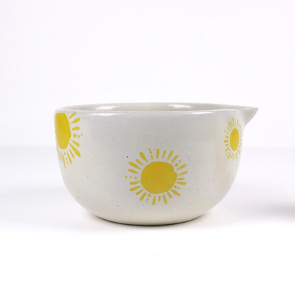Sunset Set – Ceramic Bowl & Chasen Holder